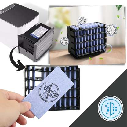 Mini climatizador portátil 3 en 1