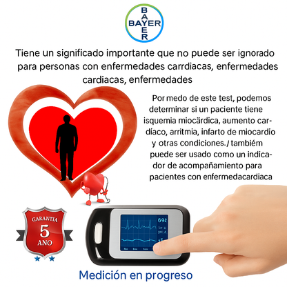 Medidor de glucosa en sangre no invasivo de Bayer (5 segundos / 99% de exactitud)