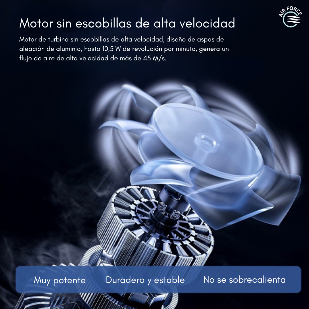 Soplador Inalámbrico Air Force | Tienda Carvalho®