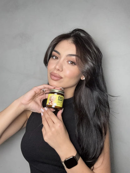 Bálsamo Facial Natural de Sebo y Miel - Envase de Vidrio