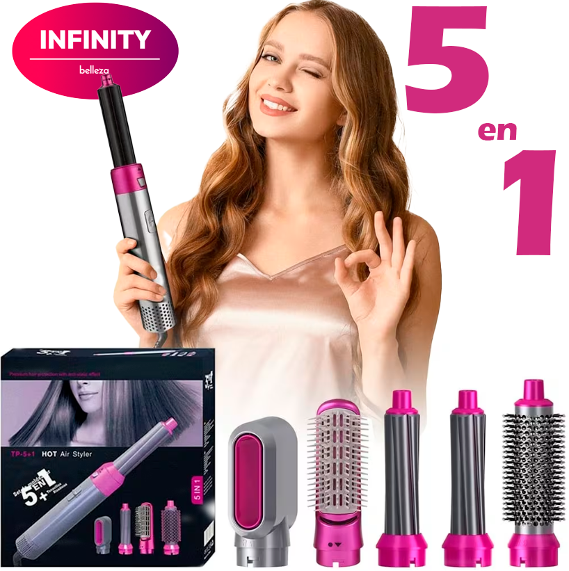 Cepillo Secador Iónico 5 en 1 - Infinity Pro™
