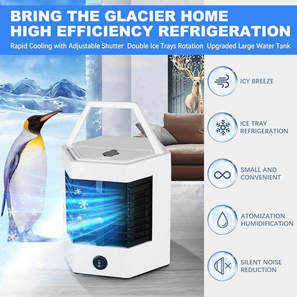 Compacto y potente – Aire Acondicionado Personal